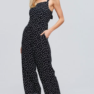 💰⬇️ CRESCENT EMMA POLKA DOT JUMPSUIT